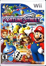 Nintendo Wii Fortune Street Front CoverThumbnail